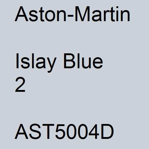 Aston-Martin, Islay Blue 2, AST5004D.